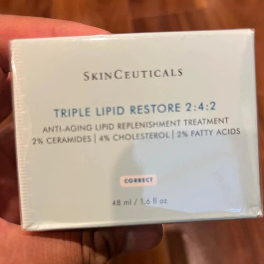 New Box SkinCeuticals Triple Lipid Restore 1.6 oz Face Cream 2:4:2, 48ml